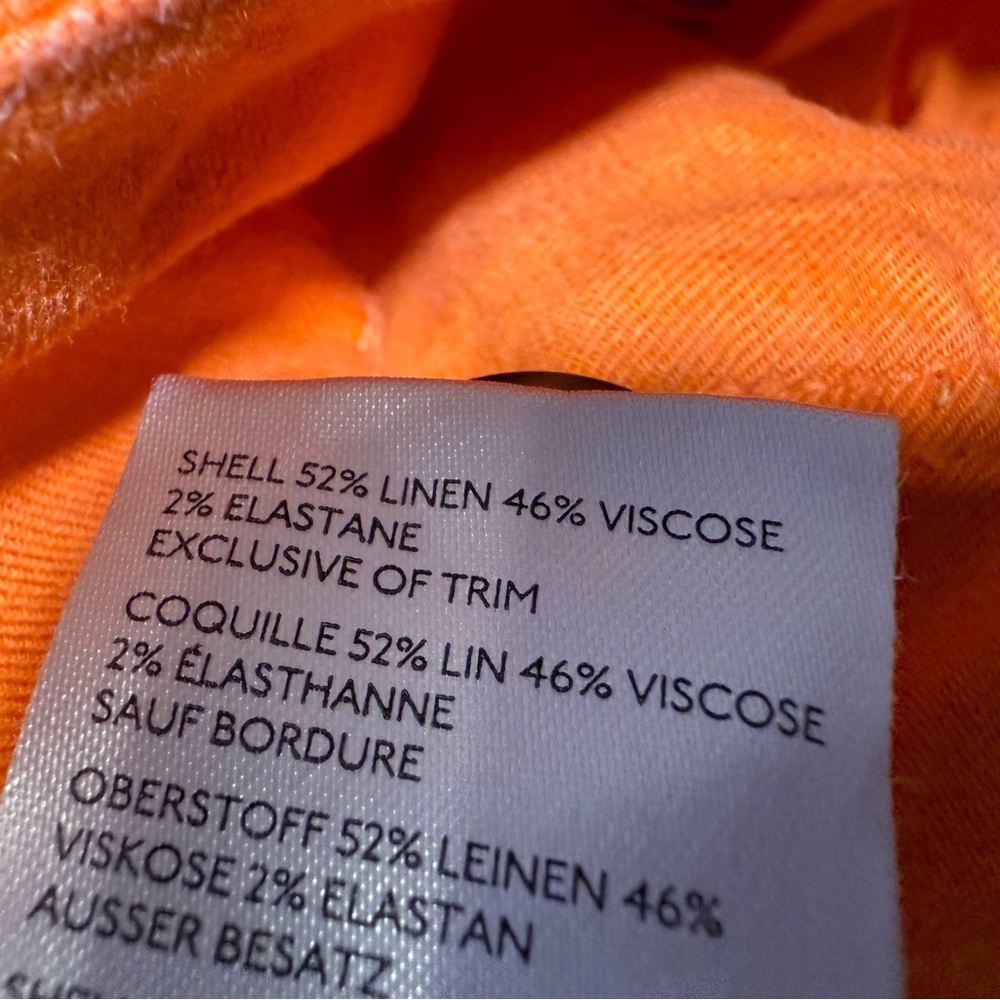 Maeve Orange Pencil Skirt - Picture 9 of 11